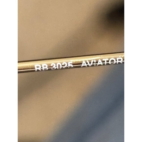 Ray-Ban Aviator Gold Metal Frame Brown Gradient Lens Unisex Sunglasses RB3025 - Picture 7 of 11